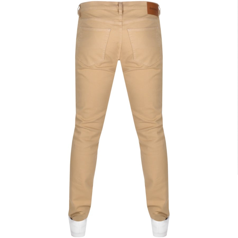 Alternative Image for ProductDiesel D Luster Slim Fit Jeans Beige2
